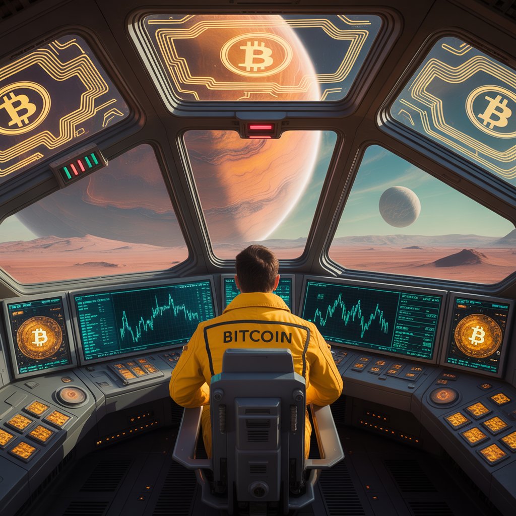 #Bitcoin: The final frontier of freedom.