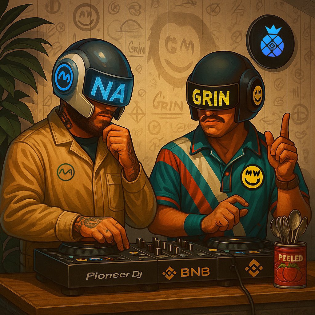 Grin_MW's tweet photo. Some say it’s just music.
Others hear strategy syncing in real time.
One plays with numbers. The other, with silence.
$BNB on stage. $GRIN in the shadows.
#NanoLabs never moved this smooth.
The rhythm is real. Stay tuned. ツ
#crypto #binance #mining #ipollo #privacy #加密货币 https://t.co/IebEyYfWjO