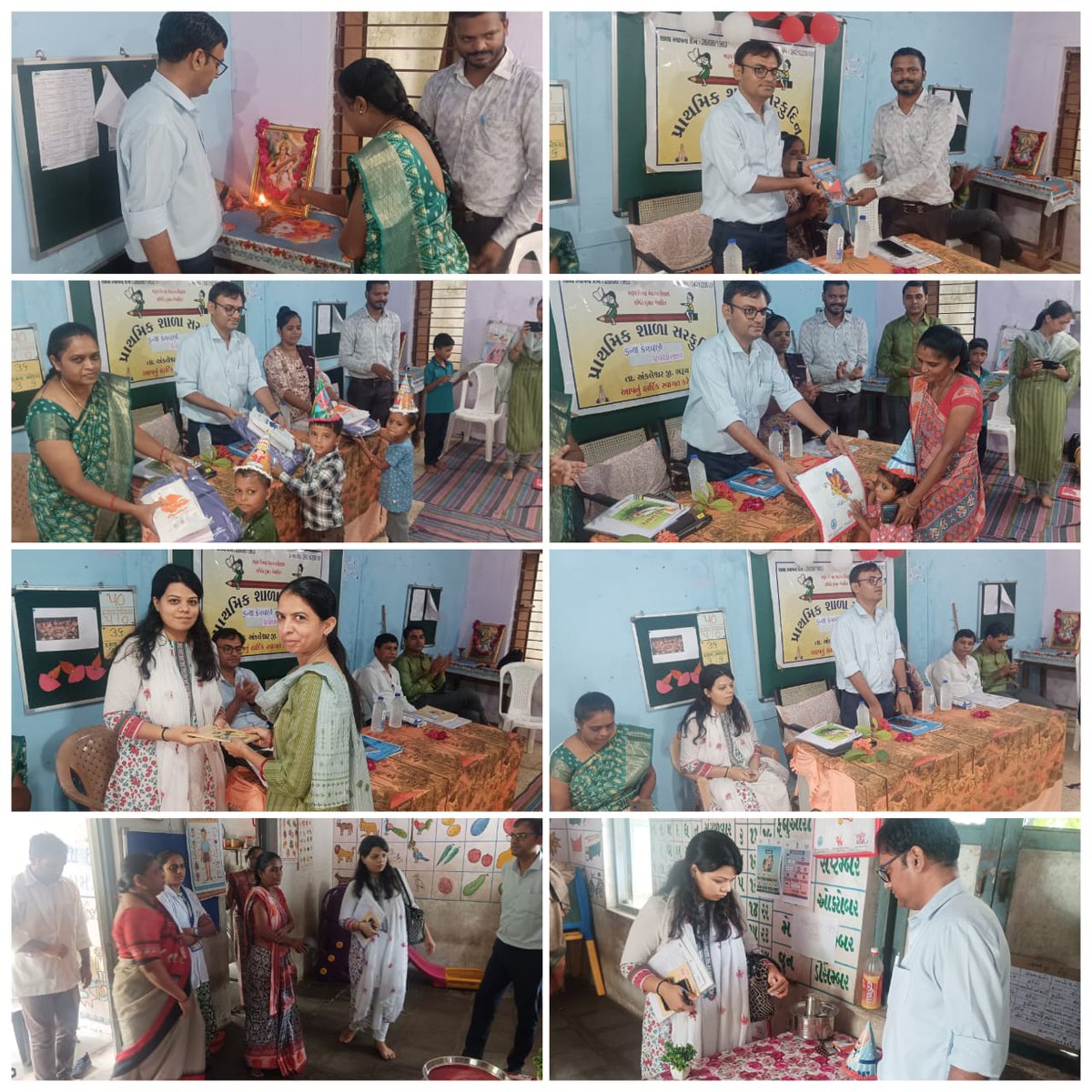 આજરોજ તારીખ પછી 25/06/2025 ના રોજ નવા સરફુદ્દીન ગામ ખાતે  નવો પ્રવેશ મેળવનારા બાળકોનો શાળા પ્રવેશોત્સવ કાર્યક્રમ દ્વારા અભિવાદન કરવામાં આવ્યું, જેમાં તાલુકા આરોગ્ય અધિકારી  શ્રી ડો.સુશાંત કઠોરવાલા,PO  FPLMIS ડો. દ્રષ્ટિ સોંધરવાલા મેડમ, સી.આર.સી  ભાવનાબેન ચૌહાણ,ઉપસ્થિત રહ્યા હતા.