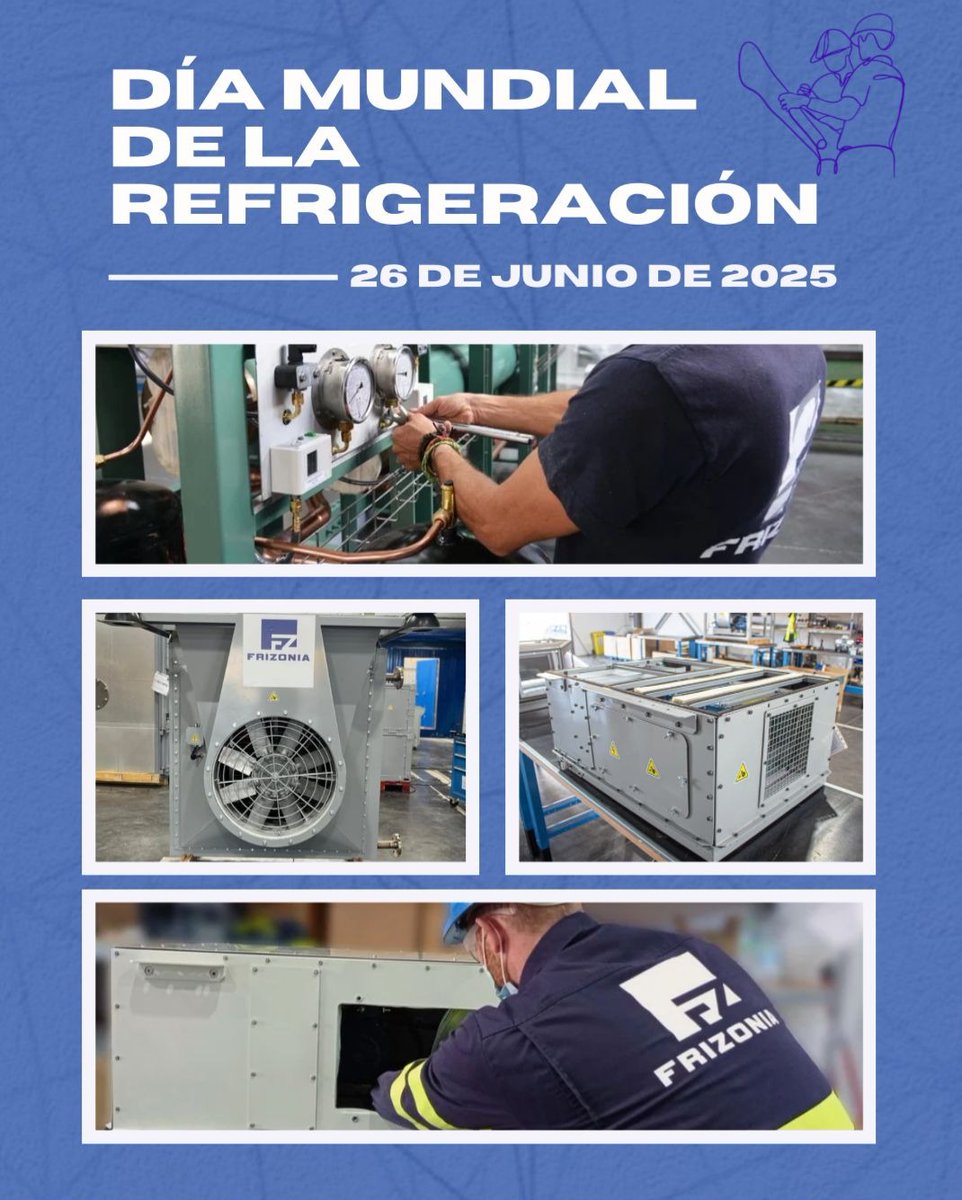 🇪🇸 ❄️ Hoy celebramos el Día Mundial de la Refrigeración y en FRIZONIA, impulsamos la innovación que mantiene el sector de la refrigeración en marcha.
Seguimos trabajando para mejorar cada día y agradecemos a nuestro equipo que hacen todo esto posible.