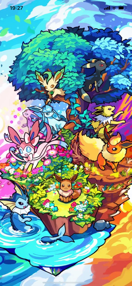 sakura_linkus's tweet photo. 最初の10連で出た〜！
後⭐️1のシャワーズ、グレイシア、エーフィが2枚づつとか神引きキター！ https://t.co/fOG6Hh1G8v