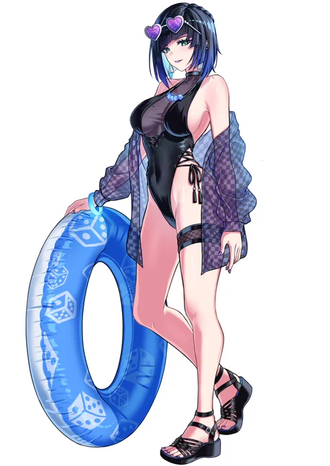 水着夜蘭 #原神 #Genshinlmpact