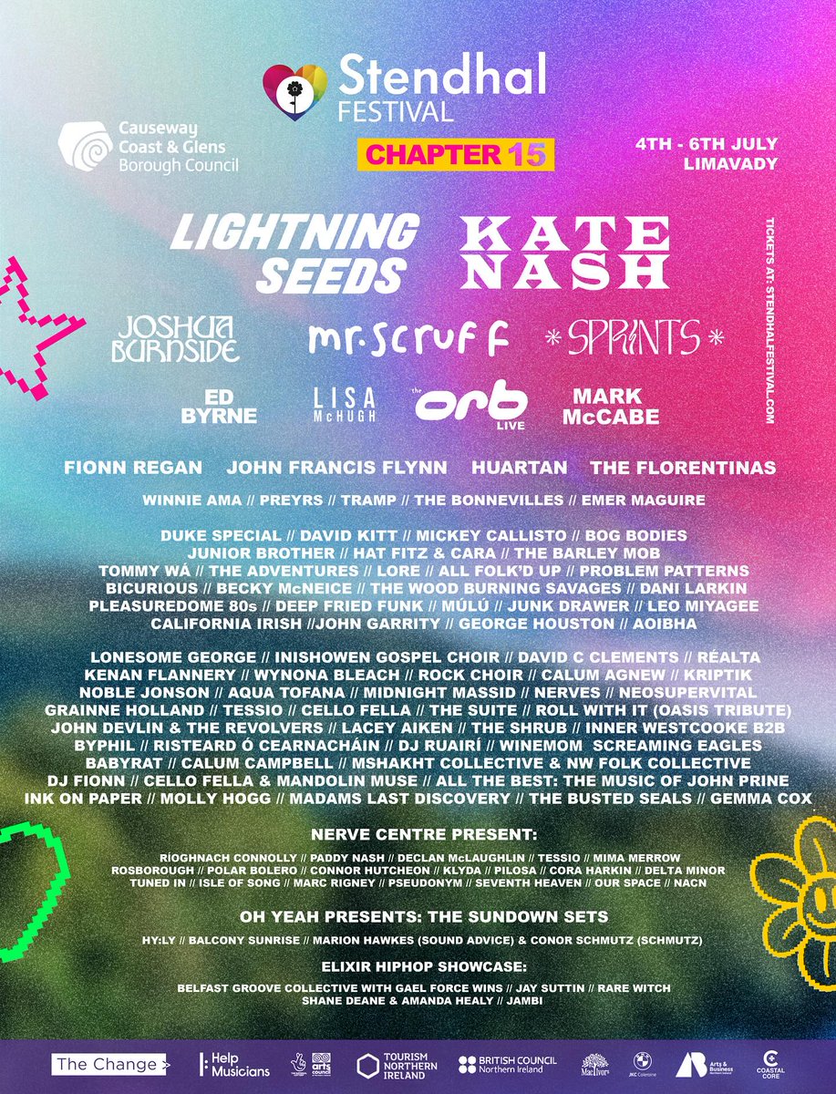 Nialler9 (@nialler9) on Twitter photo .<a href="/Stendhalireland/">Stendhal Festival</a> Festival takes place for the 15th year this July in Limavady
nialler9.com/stendhal-festi… .<a href="/Stendhalireland/">Stendhal Festival</a> Festival takes place for the 15th year this July in Limavady
nialler9.com/stendhal-festi…
