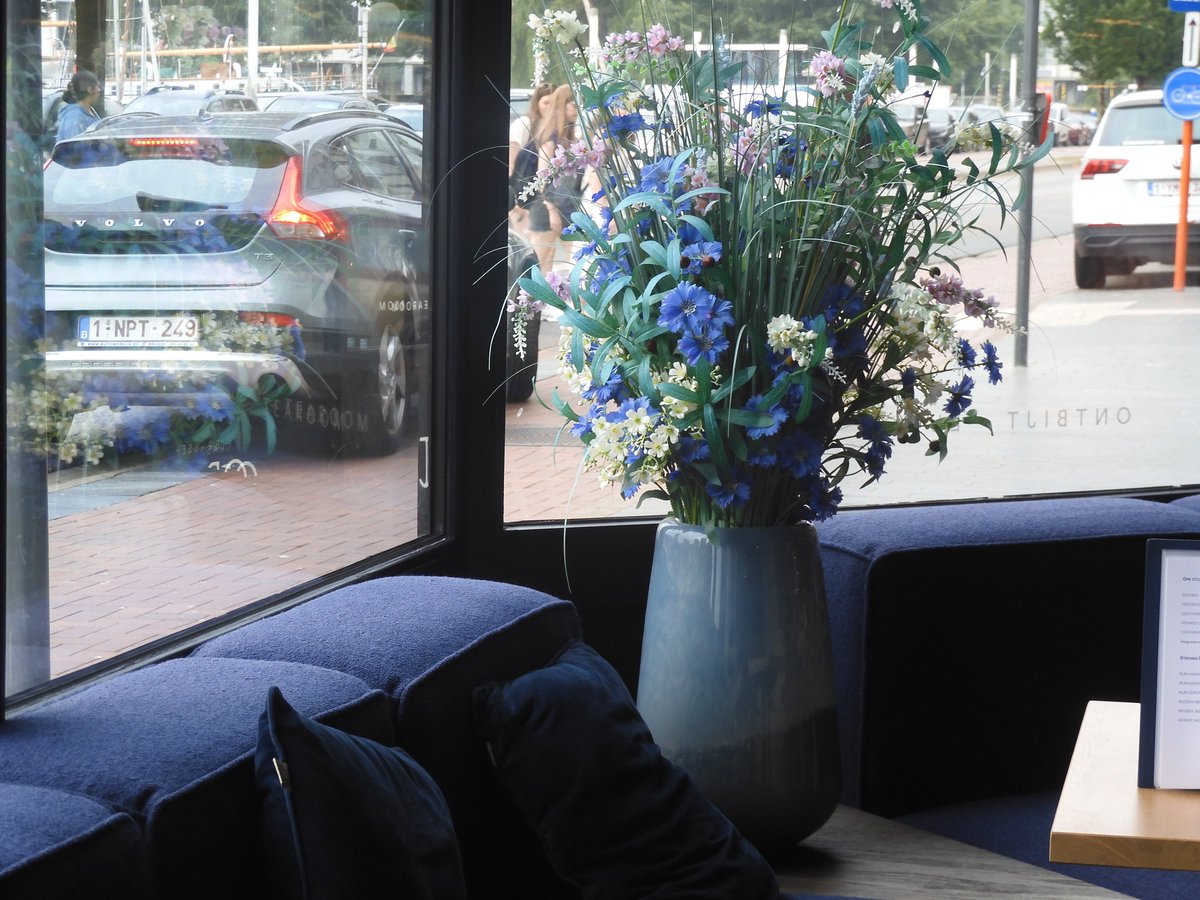 nori_reads's tweet image. Flowers and coffee...    ⛅️  ☕️ #placeswelove