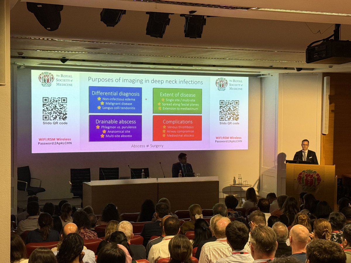 Mohit Agarwal (@mohittccneuro) on Twitter photo The brilliant <a href="/jussihirvonen/">Jussi Hirvonen</a> delivering his Philip Anslow commemorative lecture at BSHNI25 <a href="/BSHNI_UK/">British Society of Head & Neck Imaging</a>! Full house! Standing room only!! The brilliant <a href="/jussihirvonen/">Jussi Hirvonen</a> delivering his Philip Anslow commemorative lecture at BSHNI25 <a href="/BSHNI_UK/">British Society of Head & Neck Imaging</a>! Full house! Standing room only!!