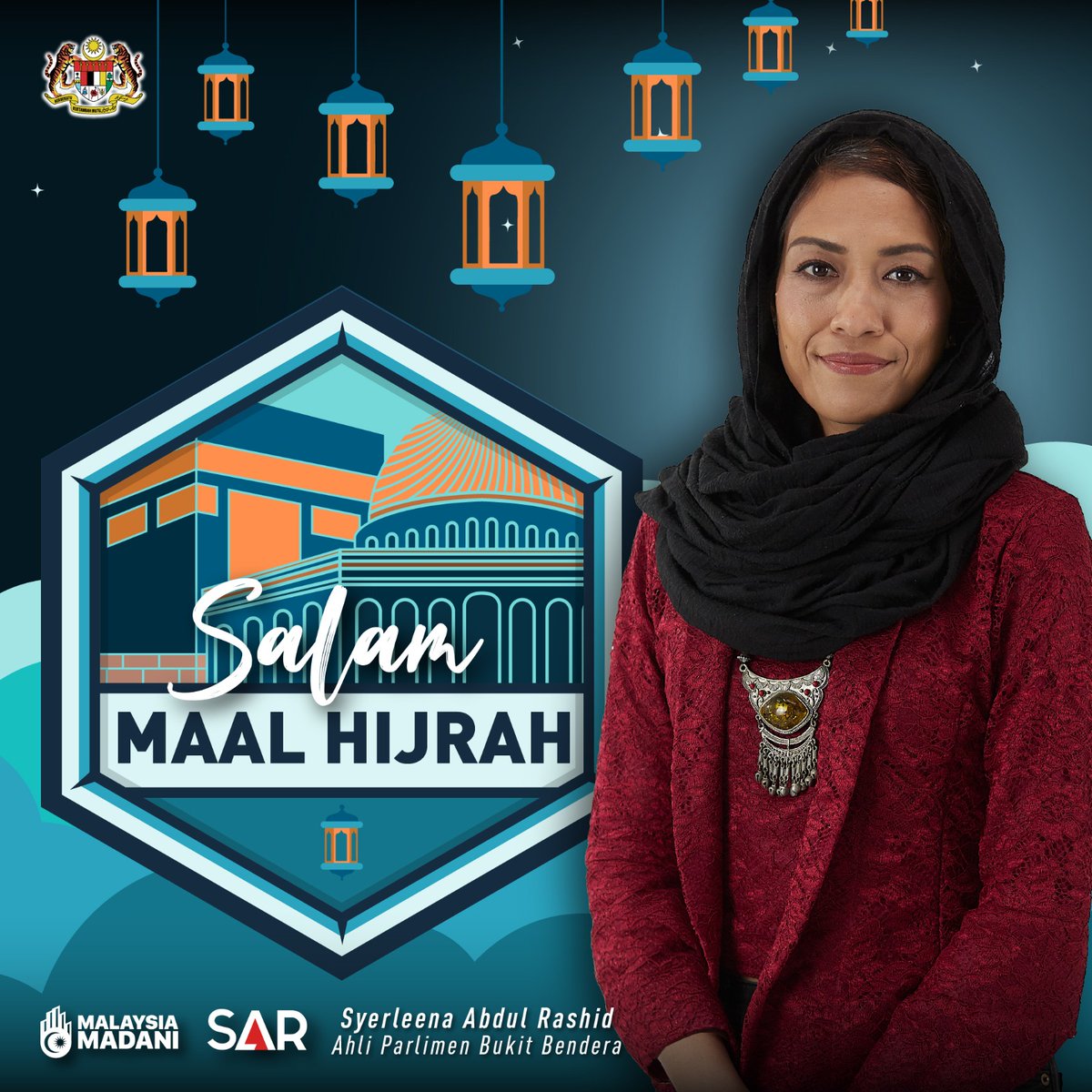 🌙 Salam Maal Hijrah 1447H 🌙

Selamat menyambut Awal Muharram kepada seluruh umat Islam.

Mari kita jadikan peristiwa hijrah sebagai iktibar untuk melakukan kebaikan dengan niat yang ikhlas kerana Allah SWT. Semoga tahun baru ini membawa rahmat, kekuatan dan perpaduan buat kita