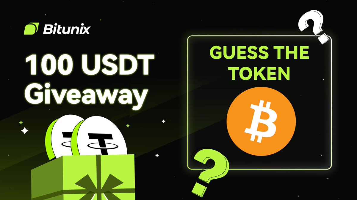 🎁 100 USDT GIVEAWAY – GUESS THE TOKEN! 

Erkennst du den Coin im Bild?

So machst du mit:
1️⃣ Folge <a href="/BitunixDE/">Bitunix Deutsch</a>
2️⃣ Like &amp; reposte diesen Beitrag
3️⃣ Kommentiere deinen Tipp und markiere 3 Freunde

Der Gewinn wird unter 5 Gewinnern aufgeteilt. Die Gewinner erhalten eine DM.

🔍