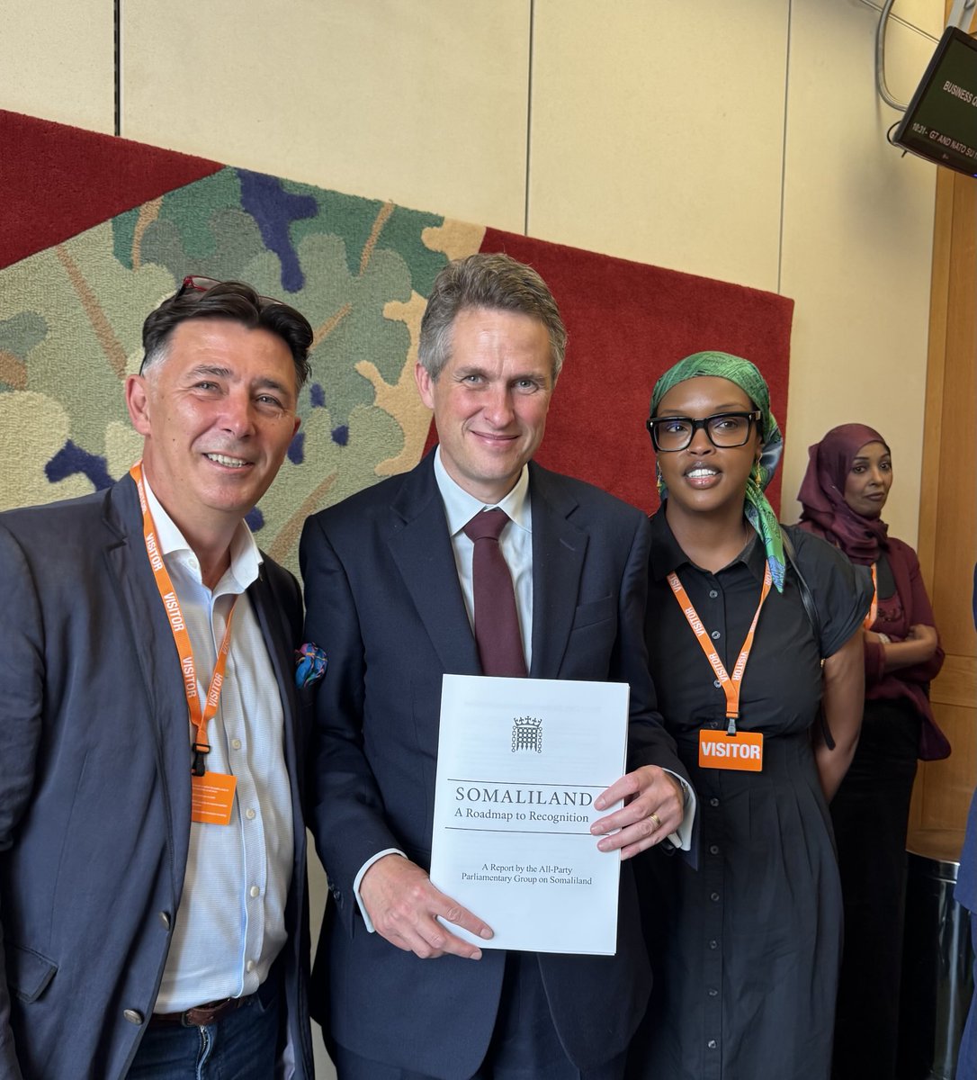 Andy Wigmore (@andywigmore) on Twitter photo Wonderful to see the full delegation from Somaliland in the House of Commons for publication of the strategy to get Somaliland recognised. Big thanks to <a href="/GavinWilliamson/">Sir Gavin Williamson CBE MP</a> <a href="/NimkoAli/">Nimco Ali (OBE) 🪬</a> <a href="/ZacGoldsmith/">Zac Goldsmith</a> <a href="/somalilandmfa/">MFA Somaliland</a> <a href="/Presidencysl_/">Presidency | Republic of Somaliland</a> Wonderful to see the full delegation from Somaliland in the House of Commons for publication of the strategy to get Somaliland recognised. Big thanks to <a href="/GavinWilliamson/">Sir Gavin Williamson CBE MP</a> <a href="/NimkoAli/">Nimco Ali (OBE) 🪬</a> <a href="/ZacGoldsmith/">Zac Goldsmith</a> <a href="/somalilandmfa/">MFA Somaliland</a> <a href="/Presidencysl_/">Presidency | Republic of Somaliland</a>
