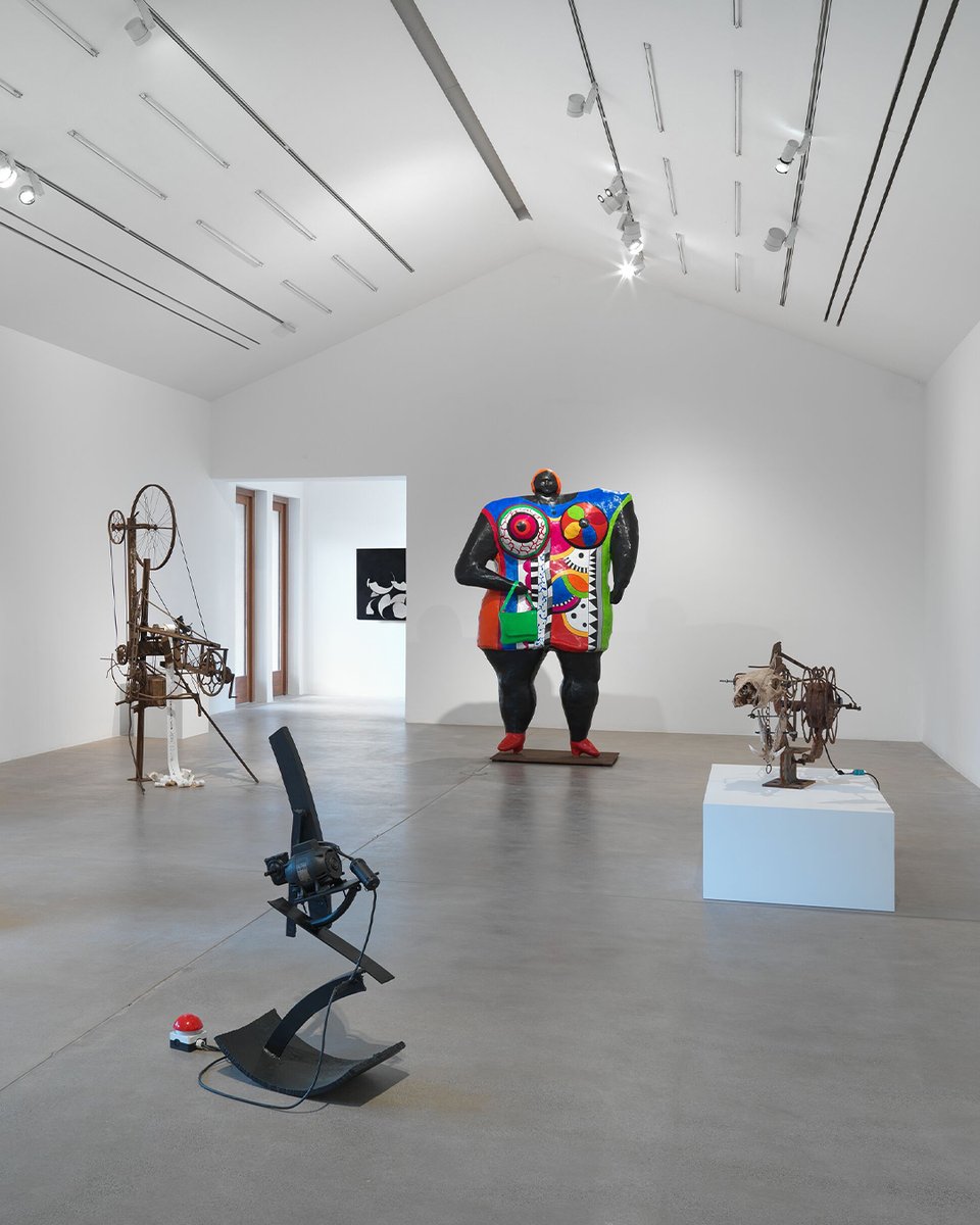 ‘Boundless bodies and kinetic contraptions [...] the spirited, rebellious collaborations of Niki de Saint Phalle and Jean Tinguely at Hauser &amp; Wirth Somerset.’
⁠
Featured in <a href="/OculaArt/">Ocula</a>, writer Deborah Nash reviews our exhibition ‘Myths &amp; Machines’. 

🔗tinyurl.com/mf3764r7