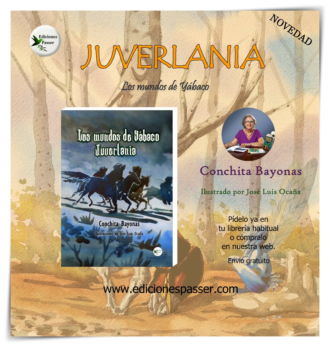 🌟✨ ¡NUEVA AVENTURA EN LOS MUNDOS DE YÁBACO! ✨🌟
🗝️ Descubre JUVERLANIA, el nuevo libro de la saga fantástica que ya hizo soñar a cientos de jóvenes lectores.

#Juverlania #LosMundosDeYábaco #Yábaco #FantasíaJuvenil #LectoresDe8Años #NovedadEditorial #MagiaYAcción