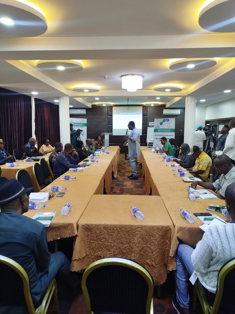 Fostering Social Cohesion is Crucial for building a harmonious and thriving community. 

The One Day workshop for Public Communications and stakeholders organized by <a href="/AfricaPolling/">Africa Polling</a> explored this concept and it's Significance
Supported by <a href="/FordFoundation/">Ford Foundation</a>

#NSCD2025 #Socialcohesion