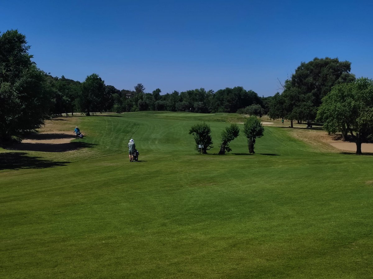 En juego el premio sénior "Aúpa Ricardo Schleissner", con un día perfecto para jugar al golf.
Suerte.