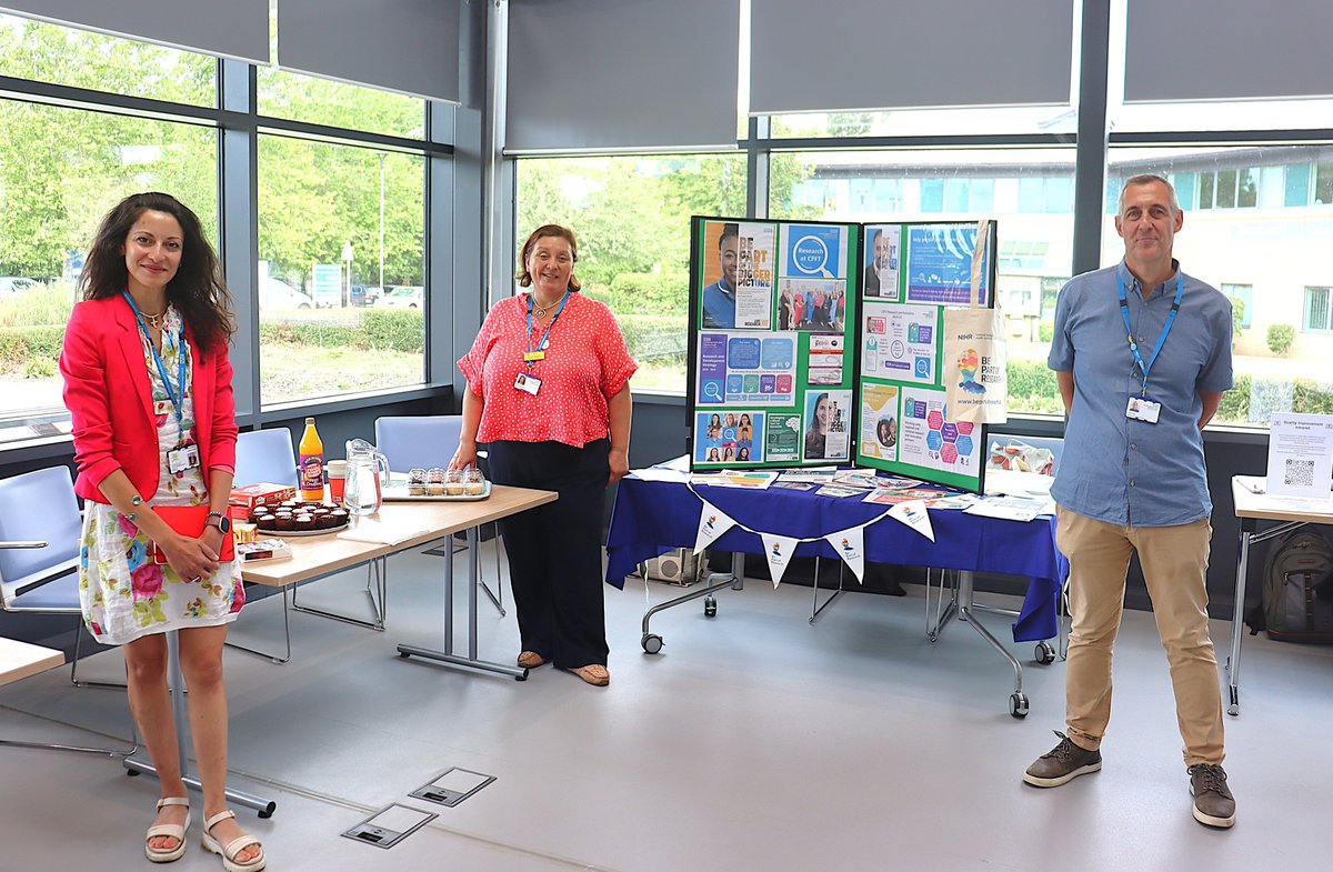 CPFT_Research's tweet image. 👋 CPFT Research team is at the Resource Centre in Fulbourn from 10am-4pm today, joined by #QualityImprovement.
🔎 Find out how our Research Patient & Public Involvement and Engagement team help more people to be involved in CPFT research studies + how you can start a QI project.