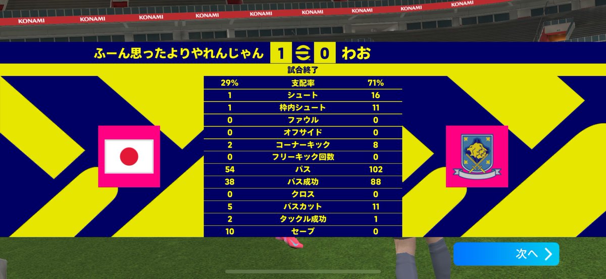 えぐいエフェクトしてすいません
#イーフト
#efootball