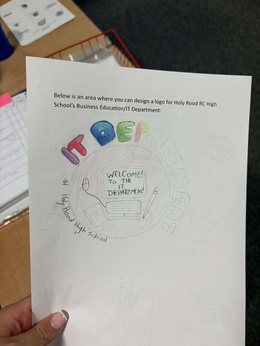 End of term fun meant that S2 business got to design their own departmental logo. Here is some of their amazing work! 👏🏻