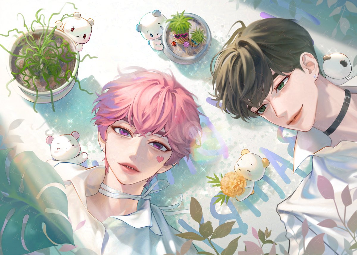 플레이브 밤비 생카에 일러 협력했습니다💓🌱✨️

#PLAVE #플레이브 #Bamby #밤비