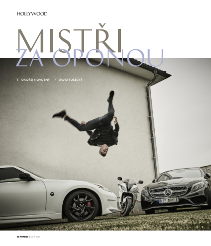 Dnes vyšel speciál Forbes Life a já mám obzvlášť radost z článku Mistři za oponou, kam se mi povedlo sehnat tři velké filmové úlovky. Zejména Rudolfa Vrbu, kaskadéra, kterého si Tom Cruise vybral mezi své nejbližší spolupracovníky - a dosud o tom takto rozsáhle nikde nemluvil...