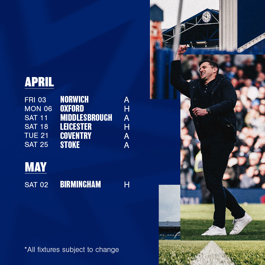 Pompey's tweet photo. 🔵 #Pompey's 2025/26 @SkyBetChamp schedule!

🗓️ All fixtures are subject to change.