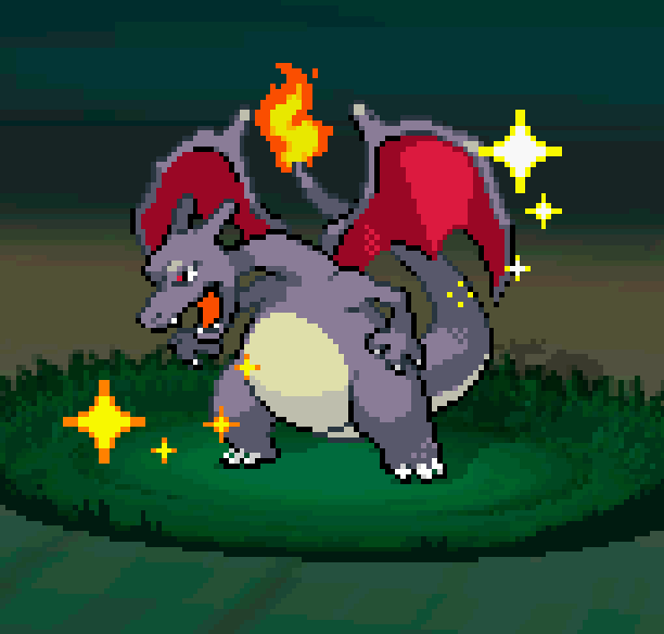 sprites_pkmn's tweet image. Charizard, from Pokemon Black 2 and White 2 (2012)