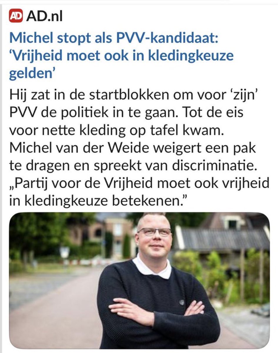 Inderdaad. Als een PVV’er een hoofddoekje wil dragen moet dat gewoon kunnen!