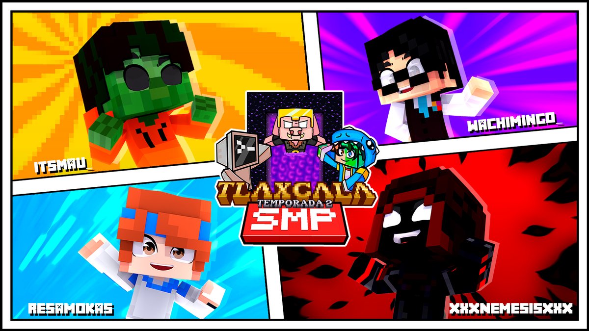 EL DIA DE HOY LES PRESENTAMOS 

NUESTROS 4 PRIMEROS INTEGRANTES!!! 

° <a href="/xXxNemesis89xXx/">xXxNemesis89xXx</a> 
° <a href="/Wachimingo_/">Wachimingo</a> 
° <a href="/RESAMOKAS/">RESA</a> 
° <a href="/itsmauv/">ItsMau</a> 

TE GUSTARIA FORMAR PARTE DE ESTE BELLO PROYECTO??? 
MANDA TU SOLICITUD :D

forms.gle/MhECzQsDTUUWUB…

TIENES HASTA EL 1 DE JULIO 

CORRE!!!