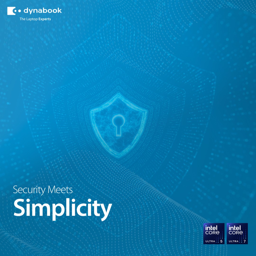 Security threats aren’t slowing down and neither should your business.

With Dynabook PCs powered by Intel® vPro® and Intel® Core™ Ultra processors, you can:
✅ Reduce reliance on cloud data transfers
✅ Minimise downtime

Credit: Intel Corporation

#DynabookANZ