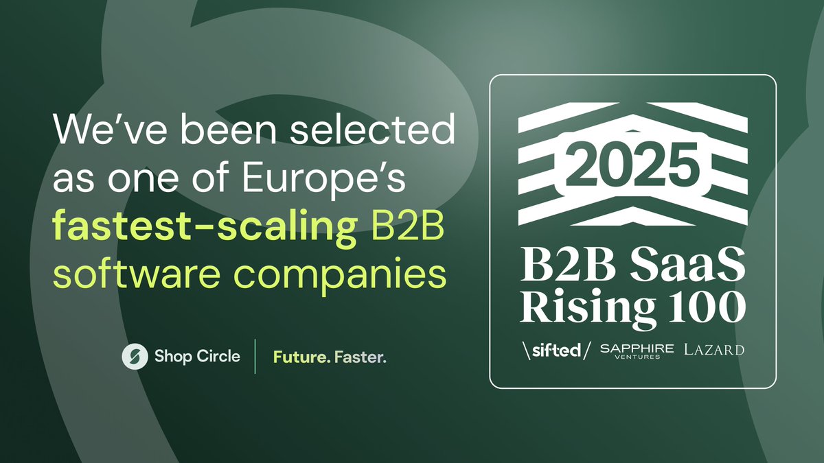 We’ve been selected as one of the fastest-scaling software companies in Europe, ranked among the Top 10 in the UK! 🔥

Thank you to <a href="/Siftedeu/">Sifted</a>, <a href="/Lazard/">Lazard</a> , and <a href="/SapphireVC/">Sapphire Ventures</a> for the recognition, and to our incredible team for making it happen every day.

🔗 Link in the thread.