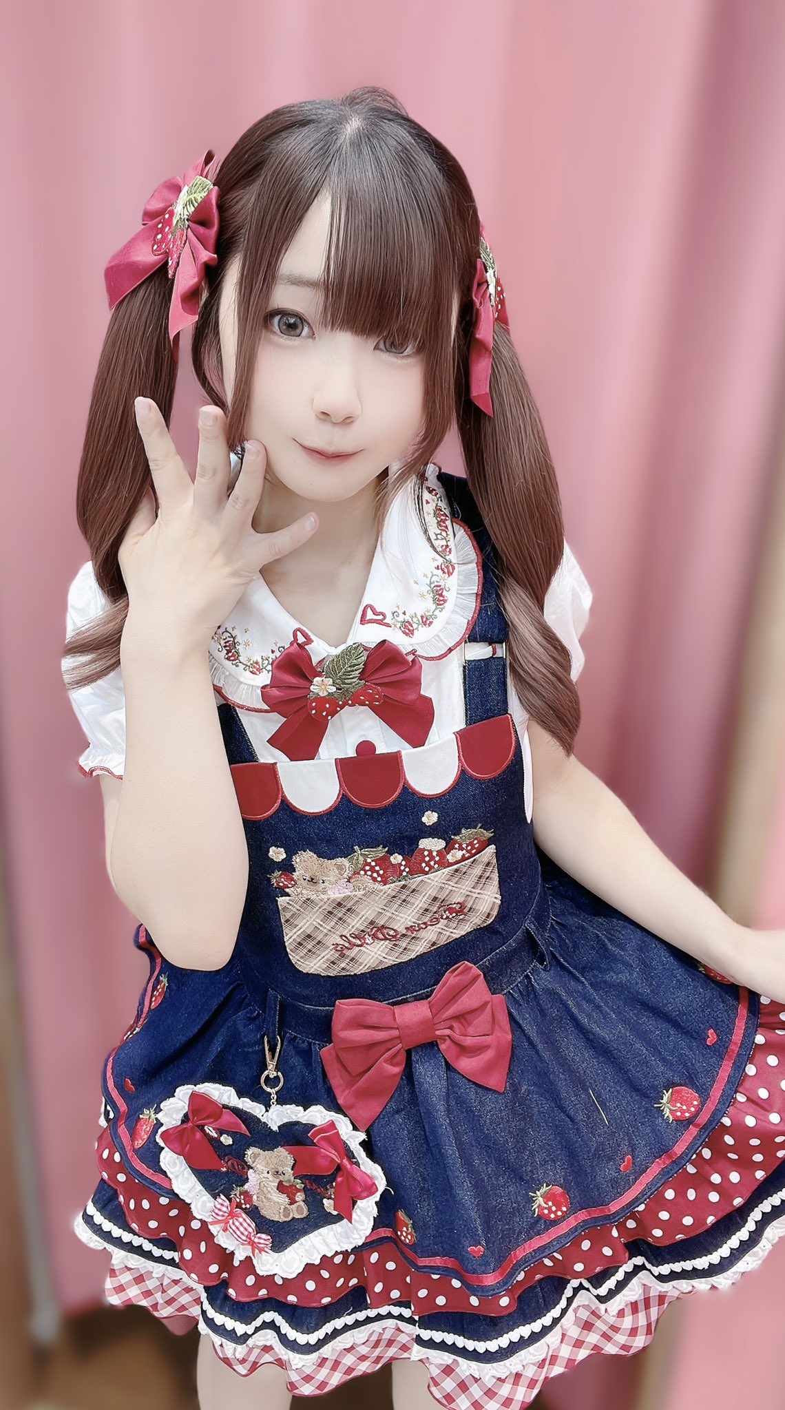 to Alice パンクロックレッドチェック浴衣セット