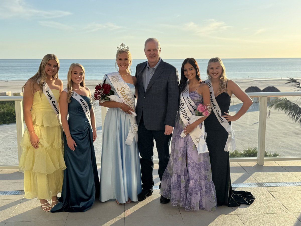 WiltonSimpson's tweet image. Always great to be with the Florida Cattlemen’s Association — an organization made up of men and women who understand hard work, responsibility, and the importance of passing on our way of life to the next generation. Congratulations to this year’s Sweetheart, Valerie Yoder!