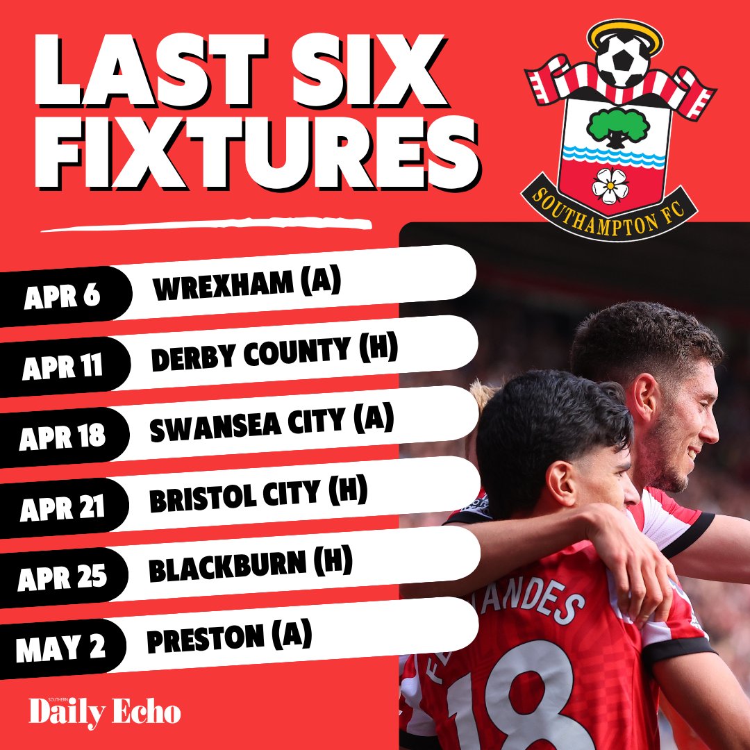 How it starts and ends! 👀 👇

Your thoughts on the fixtures?

#SaintsFC