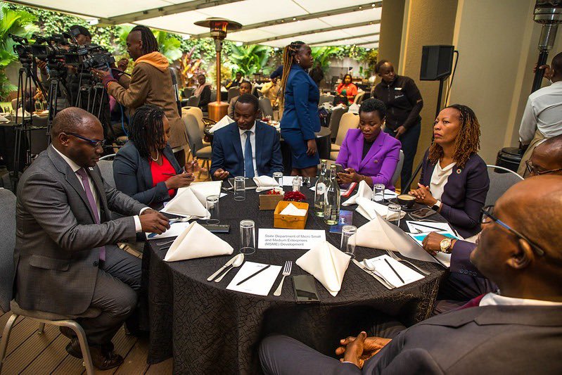 MSEA Kenya (@msea_kenya) on Twitter photo Speaking during the briefing, Principal Secretary Hon. <a href="/SusanAMangeni/">Susan Auma Mang'eni</a> underscored that MSMEs are the backbone of Kenya’s economy, contributing over 40% to the GDP and creating more than 17 million jobs, especially in the informal sector. Speaking during the briefing, Principal Secretary Hon. <a href="/SusanAMangeni/">Susan Auma Mang'eni</a> underscored that MSMEs are the backbone of Kenya’s economy, contributing over 40% to the GDP and creating more than 17 million jobs, especially in the informal sector.