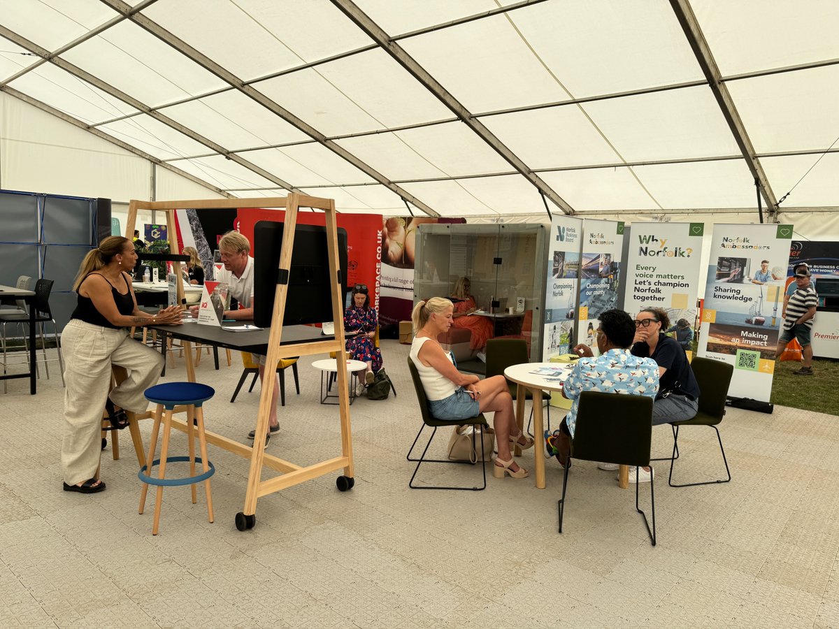 Visiting the Royal Norfolk Show today and looking for somewhere to catch up on a few emails but need WiFi?

Thanks to Uptech Ltd, our Business Zone has free, fast WiFi and desks to get your work done.

Find us on Avenue 8 (between Second and Third Drive).

#RNSBusinessZone