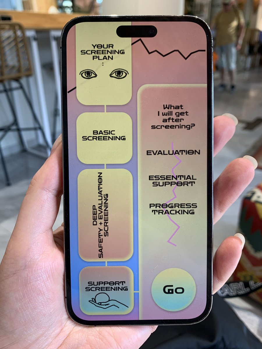 I keep inventing the design for my mental health app. To stay consistent while working solo and to do not self-sabotage is a new challenge for me 🤞🏻