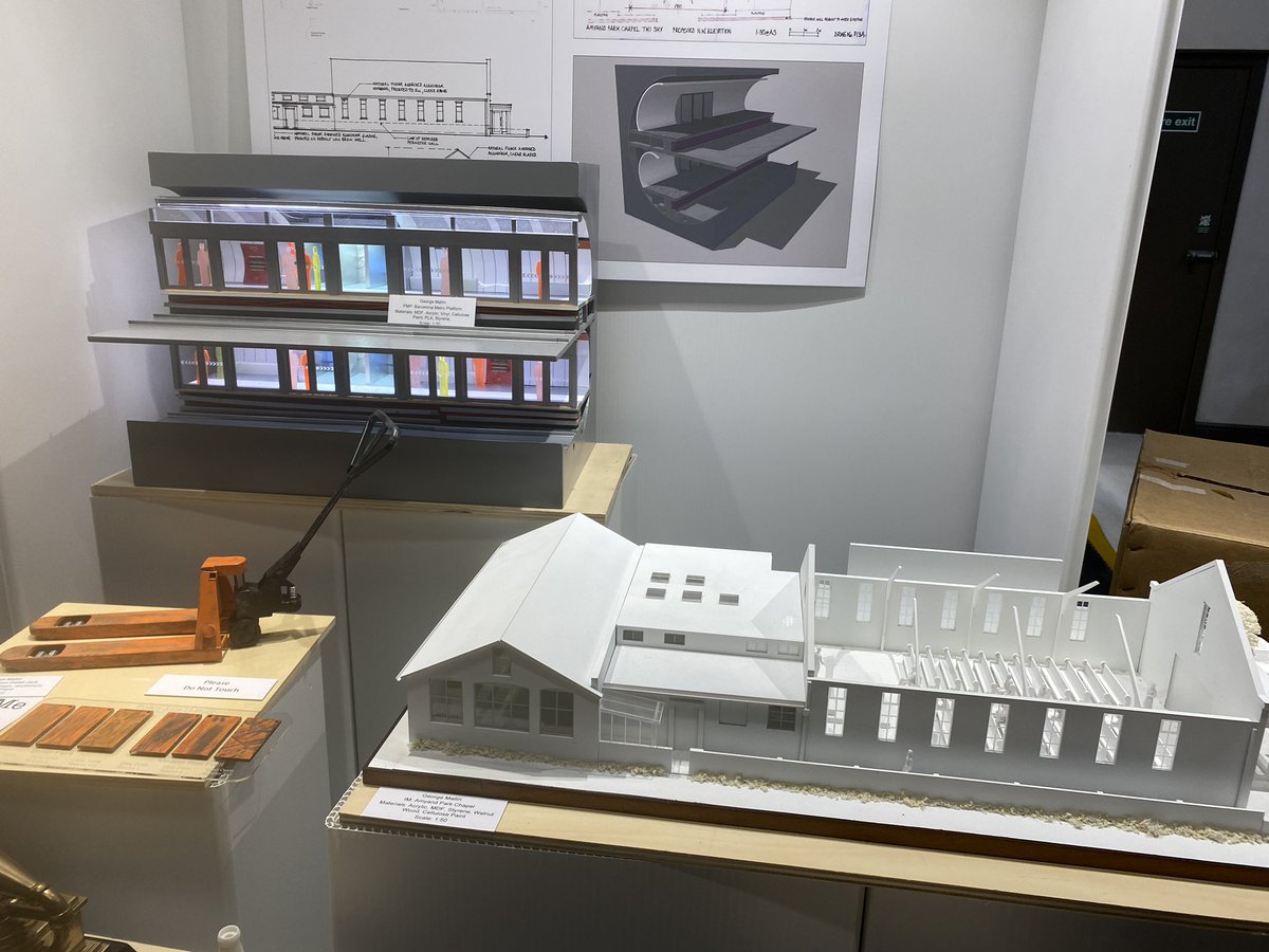 thorparchiveaub's tweet image. We’re at #newbladesshow today and loving the architectural models on display!