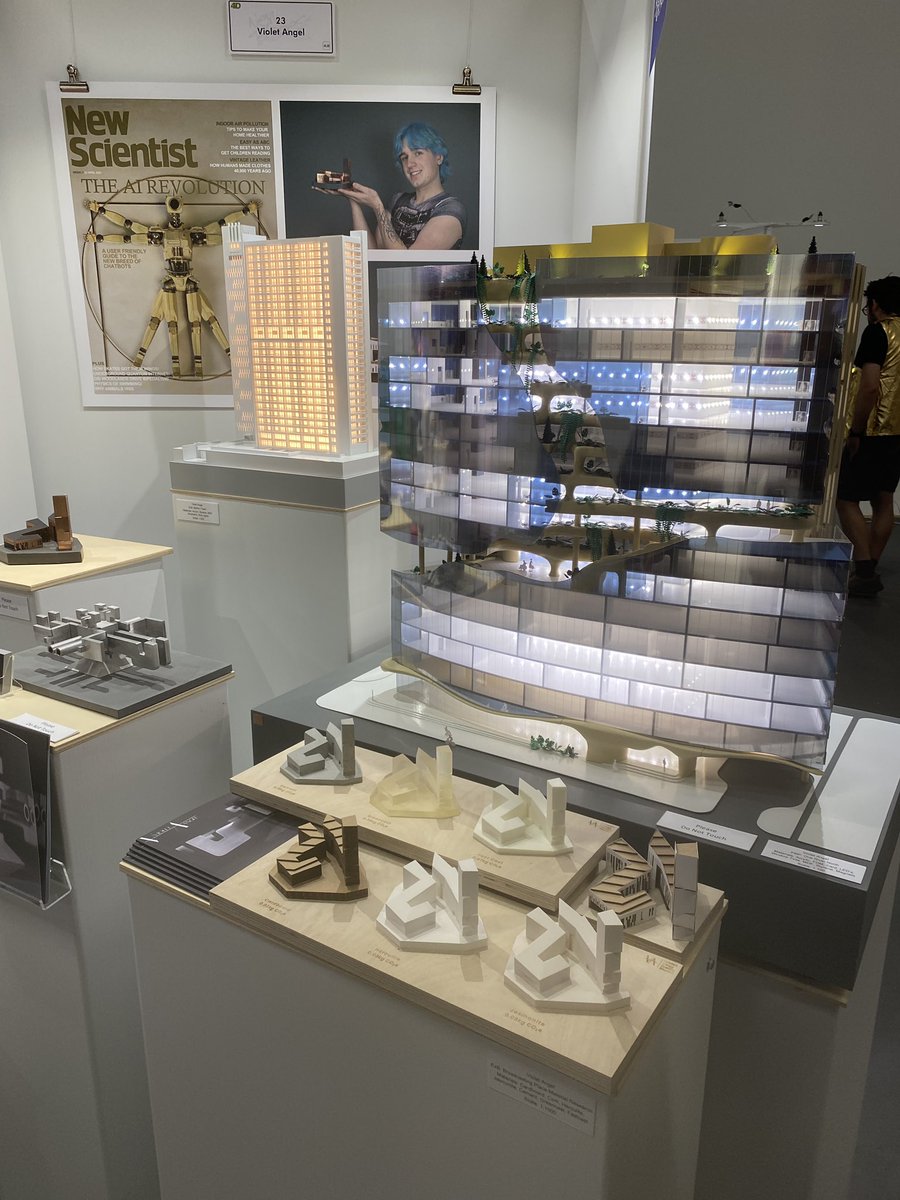 thorparchiveaub's tweet image. We’re at #newbladesshow today and loving the architectural models on display!