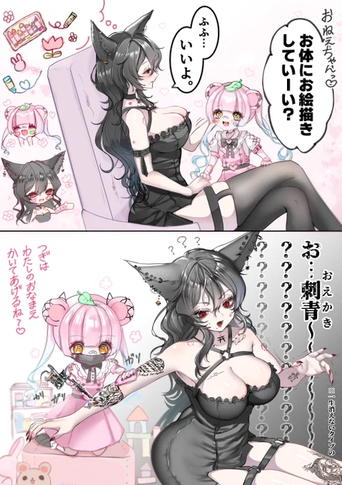 ドSメンへラDV幼女と、可哀想なお姉さん🎀(1/3)

#創作百合 #創作百合フェスタ 