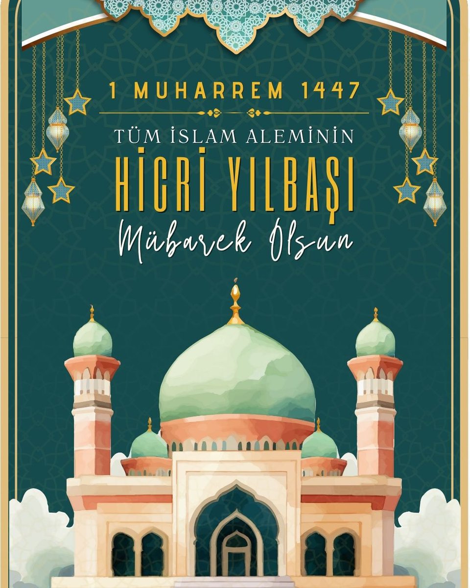 Hicri 1447. yılının ve Muharrem ayının ülkemize,islam alemine ve tüm insanlığa sağlık,huzur ve bereket getirmesini  Cenab-ı Hak’tan niyaz ediyorum.

Tüm islam aleminin Hicri yılbaşı mübarek olsun.