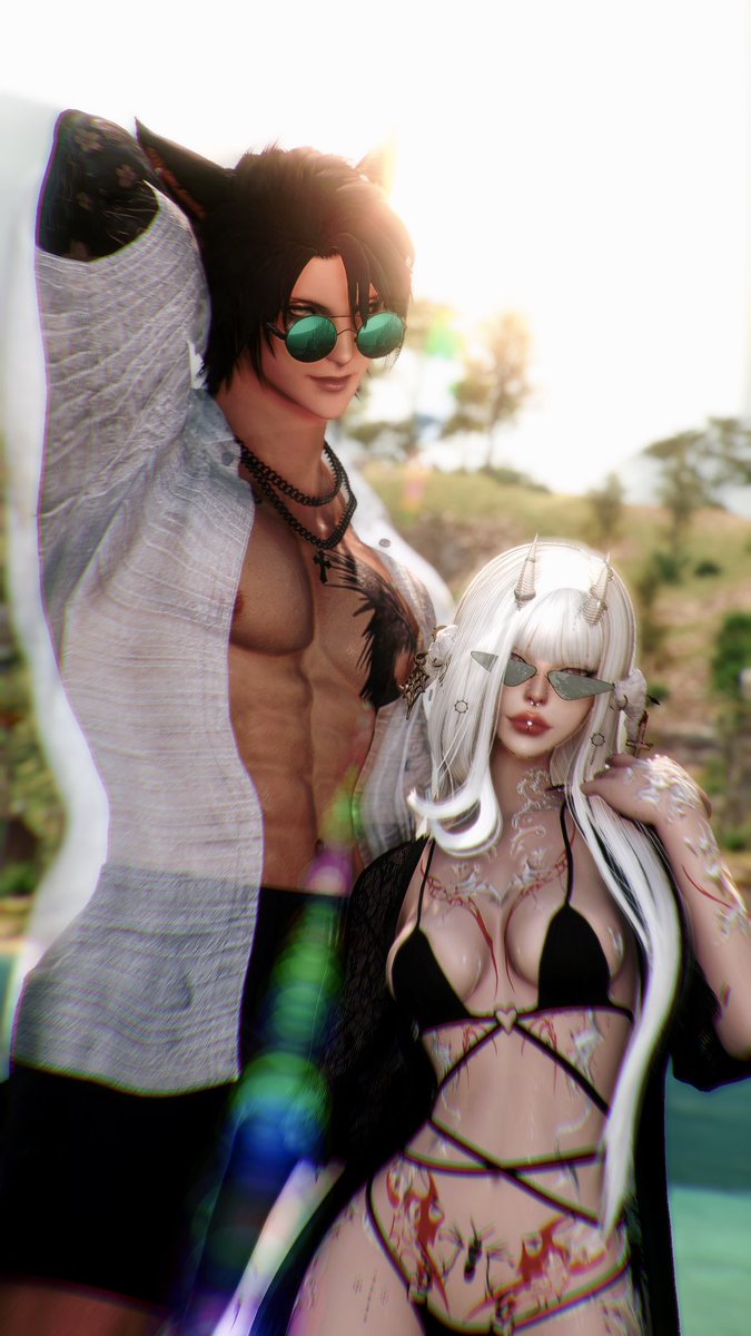 Only crashed twice chasing down this cat boy for day 5 of #ffxivsummerbash 🤭🫶🏻

˚ʚ♡ɞ˚

#ffxiv | #gpose | #GPOSERS | #auragirl | #ffxivsnaps | #ffxivgpose