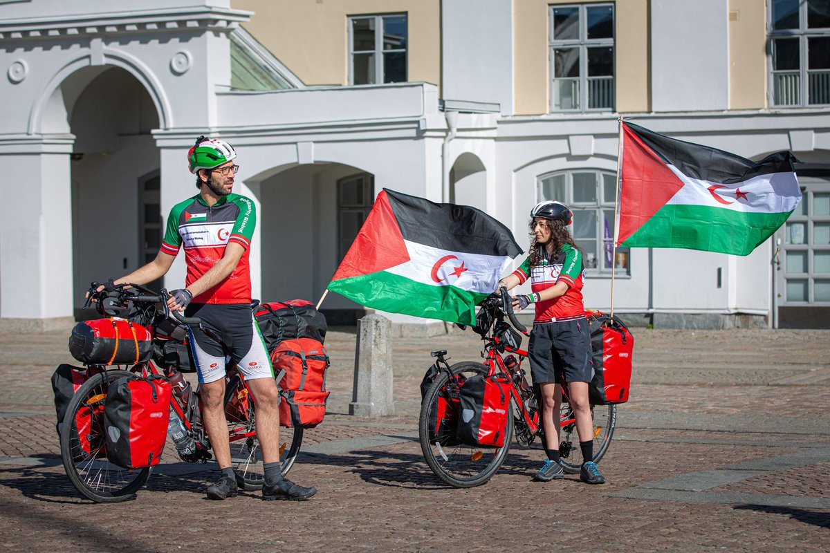 wsrwDE's tweet image. Heute Donnerstag 18Uhr Online Event von @FreieWestsahara mit einer Präsentation von @SolidarityRisin über “Biking for Western Sahara”.
#Westsahara
Für Zoom link Email an: veranstaltung@freie-westsahara.eu