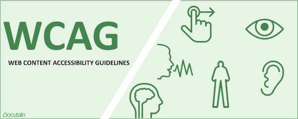 docutain's tweet photo. Is your digital content &amp; app accessible — or just online?🌐
Understanding WCAG is key to making digital content inclusive for all users.

Here’s a clear breakdown of what it is, why it matters, and how to apply it:
https://t.co/RLWE0glGqc

#Accessibility #WCAG #InclusiveDesign https://t.co/bCwHIT7r8C