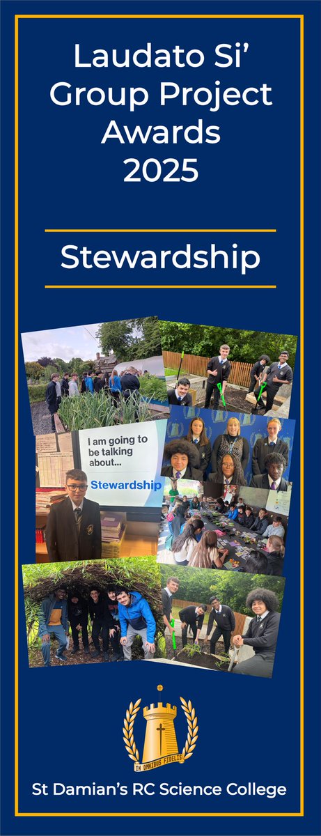 St Damian's RCSC (@stdamiansrcsc) on Twitter photo 🌿 Exciting news! 🌿
Our Year 10 Eco GIFT team are finalists in the Laudato Si’ School Awards! 🏆🌍
Their passion for stewardship and the environment is inspiring, making a real impact in our school and community.
Well Done to our GIFT team 💚 <a href="/laudatosicentre/">laudatosicentre</a>
#EcoChampions 🌿 Exciting news! 🌿
Our Year 10 Eco GIFT team are finalists in the Laudato Si’ School Awards! 🏆🌍
Their passion for stewardship and the environment is inspiring, making a real impact in our school and community.
Well Done to our GIFT team 💚 <a href="/laudatosicentre/">laudatosicentre</a>
#EcoChampions