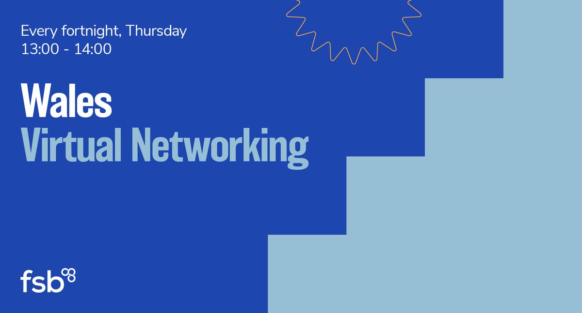 FSBSouthWales's tweet photo. π¨ No #WalesVirtualNetworking this week as the #FSBWales team are at the North Wales Small Business Conference!
But weβll be back on 10 July at 1pm β ready to connect, collaborate & grow with you online!π»
Book now π https://t.co/mdmfV0k7fa
π
10 July | π 1-2pm |πΊοΈ Online https://t.co/OQDZDzcJAM