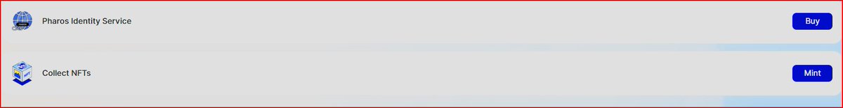 Pharos ~ New Task <a href="/pharos_network/">Pharos | Testnet Live</a> 

✓ Pharos Identity Service
✓ Collect NFTs

✅ Go to testnet.pharosnetwork.xyz/experience?inv…
• Connect with EVM wallet
• Click test.pharosname.com
• Claim Domain
• Go to app.grandline.world
• Claim Pharos Testnet Badge