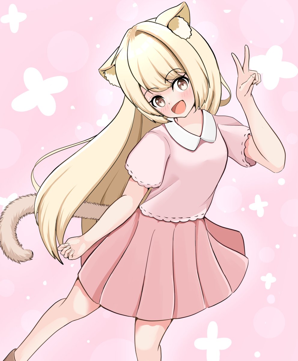 garu003's tweet image. ほわほわピースねこ🐈🐈