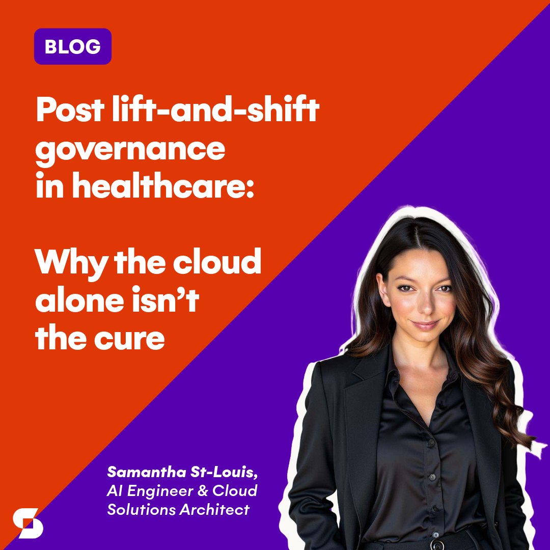 You moved to the cloud, but did your governance follow?
In pharma and healthcare, lift-and-shift migrations often lead to spiraling costs, PHI risks &amp; compliance gaps. Samantha St-Louis shares how to avoid turning cloud gains into liabilities. Read more: