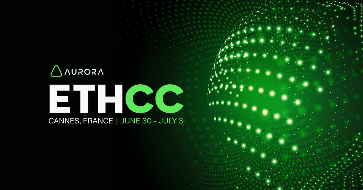 Aurora (@auroraisnear) on Twitter photo Aurora is heading to <a href="/EthCC/">EthCC - Ethereum Community Conference</a>, Cannes edition 🇫🇷🏖️
We’re bringing Virtual Chains, the ACC Marketplace, our mission to launch 1,000 chains, and some alpha.
Catch the team on the ground:
<a href="/charlie_bst/">Charlie ▲</a> (Marketing) • <a href="/Avinash_path/">0xAvinash</a> (Partnerships) • <a href="/NickBDM3/">Nick BDM</a> (BD) • <a href="/armd_didier/">Armand Didier</a> Aurora is heading to <a href="/EthCC/">EthCC - Ethereum Community Conference</a>, Cannes edition 🇫🇷🏖️
We’re bringing Virtual Chains, the ACC Marketplace, our mission to launch 1,000 chains, and some alpha.
Catch the team on the ground:
<a href="/charlie_bst/">Charlie ▲</a> (Marketing) • <a href="/Avinash_path/">0xAvinash</a> (Partnerships) • <a href="/NickBDM3/">Nick BDM</a> (BD) • <a href="/armd_didier/">Armand Didier</a>