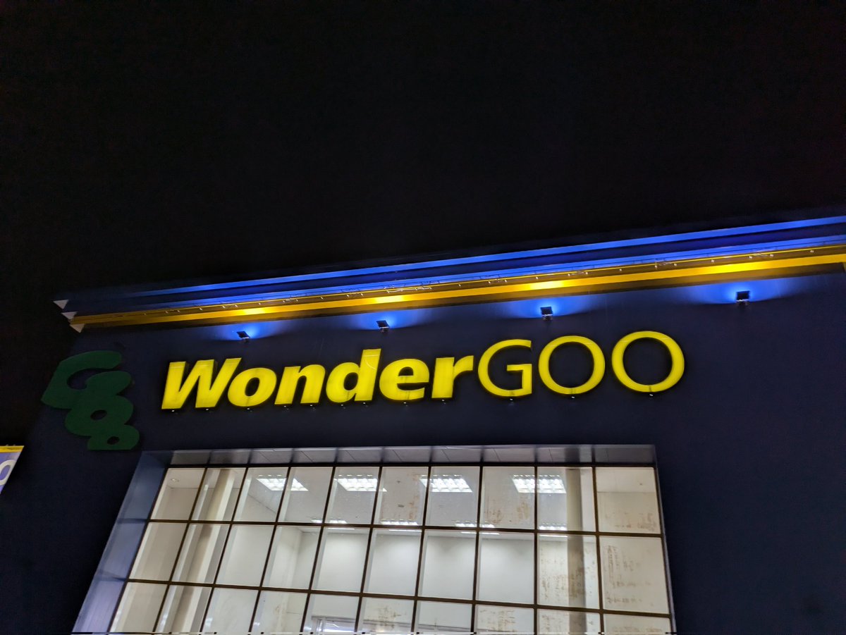 茨城に住んでた頃つくばと守谷で通いまくってたWonderGOO出てきてそれだけで感動してきた。千葉にないから。