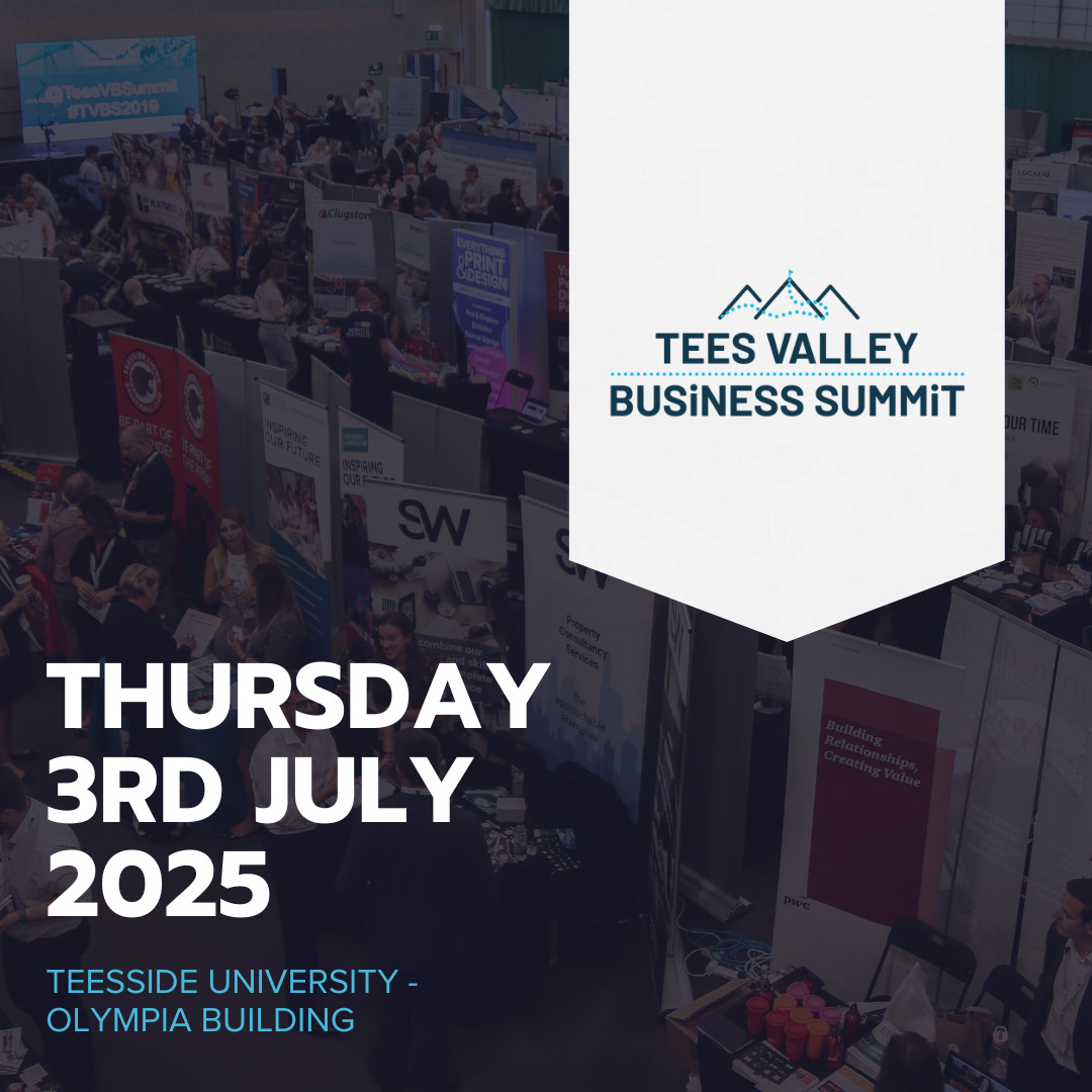One week to go!⌛ There's still time to register to join us at the Tees Valley Business Summit next Thursday.

Our team will be delivering a seminar giving you a first look at the business support offer. 

📍Stand 65
🗣️Join us in Seminar Room 2 at 11:15am

orlo.uk/KPsrx