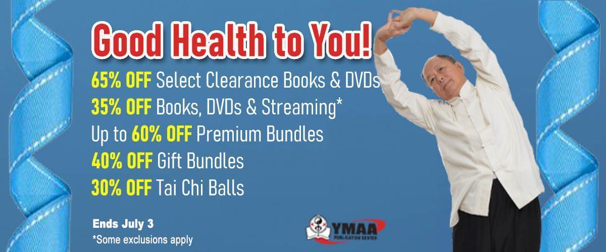 YMAA Publication Center ® (@ymaadotcom) on Twitter photo Wishing You Great Health! Unlock Big Discounts on StudyPath Courses! 
Use the Coupon Code "Summer" at Checkout
Qigong: buff.ly/oAqbdkk 
Tai Chi: buff.ly/qjqPvV8 
buff.ly/1F7j7NK
#qigong #chikung #qi #chi #ki #wellness #health #healthylife #healthtips Wishing You Great Health! Unlock Big Discounts on StudyPath Courses! 
Use the Coupon Code "Summer" at Checkout
Qigong: buff.ly/oAqbdkk 
Tai Chi: buff.ly/qjqPvV8 
buff.ly/1F7j7NK
#qigong #chikung #qi #chi #ki #wellness #health #healthylife #healthtips