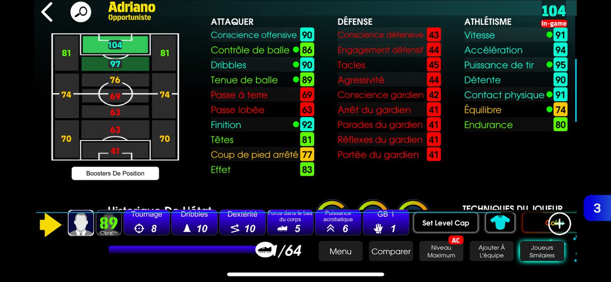 efootbuilder's tweet image. New Adriano Build  #eFootball #eFootballHUB #eFootball2025Mobile #efootballmobile